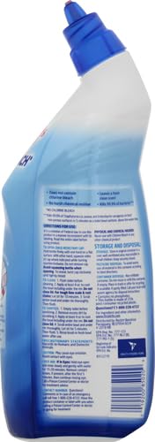 Lysol Toilet Bowl Cleaner Gel, for Cleaning and Disinfecting, Bleach Free, Ocean Fresh Scent, 24oz