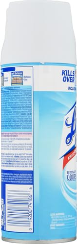 Lysol Sanitizing and Antibacterial Spray for Disinfecting & Deodorizing, Crisp Linen, 12.5 Fl Oz