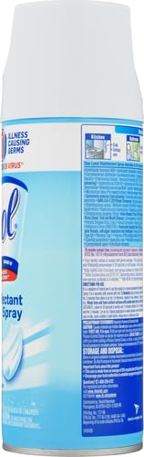 Lysol Sanitizing and Antibacterial Spray for Disinfecting & Deodorizing, Crisp Linen, 12.5 Fl Oz