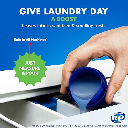 Lysol Laundry Sanitizer Additive, Bacteria-Causing Laundry Odor Eliminator, Detergent Additive