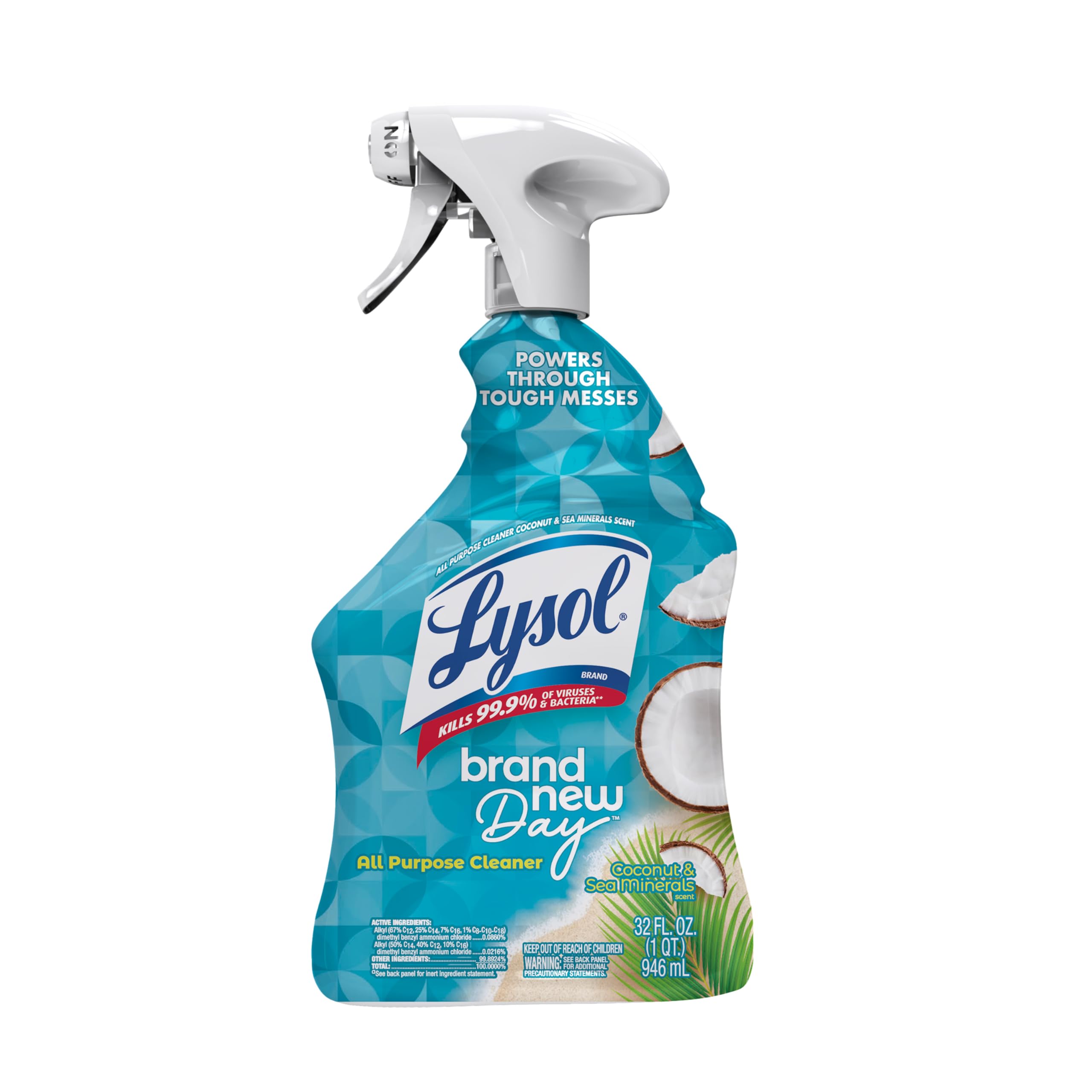 Lysol All Purpose Cleaner Spray, Multi-Purpose Disinfecting Spray, Kitchen & Bathroom Cleaner