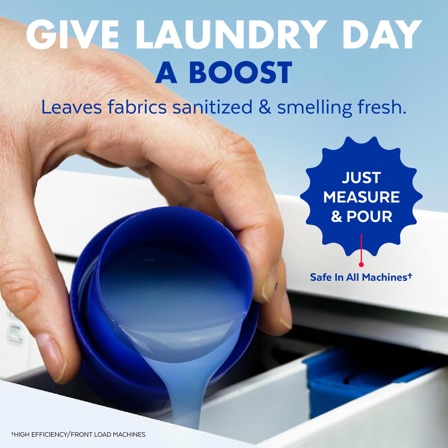 Lysol Laundry Sanitizer Additive, Bacteria-Causing Laundry Odor Eliminator, Detergent Additive