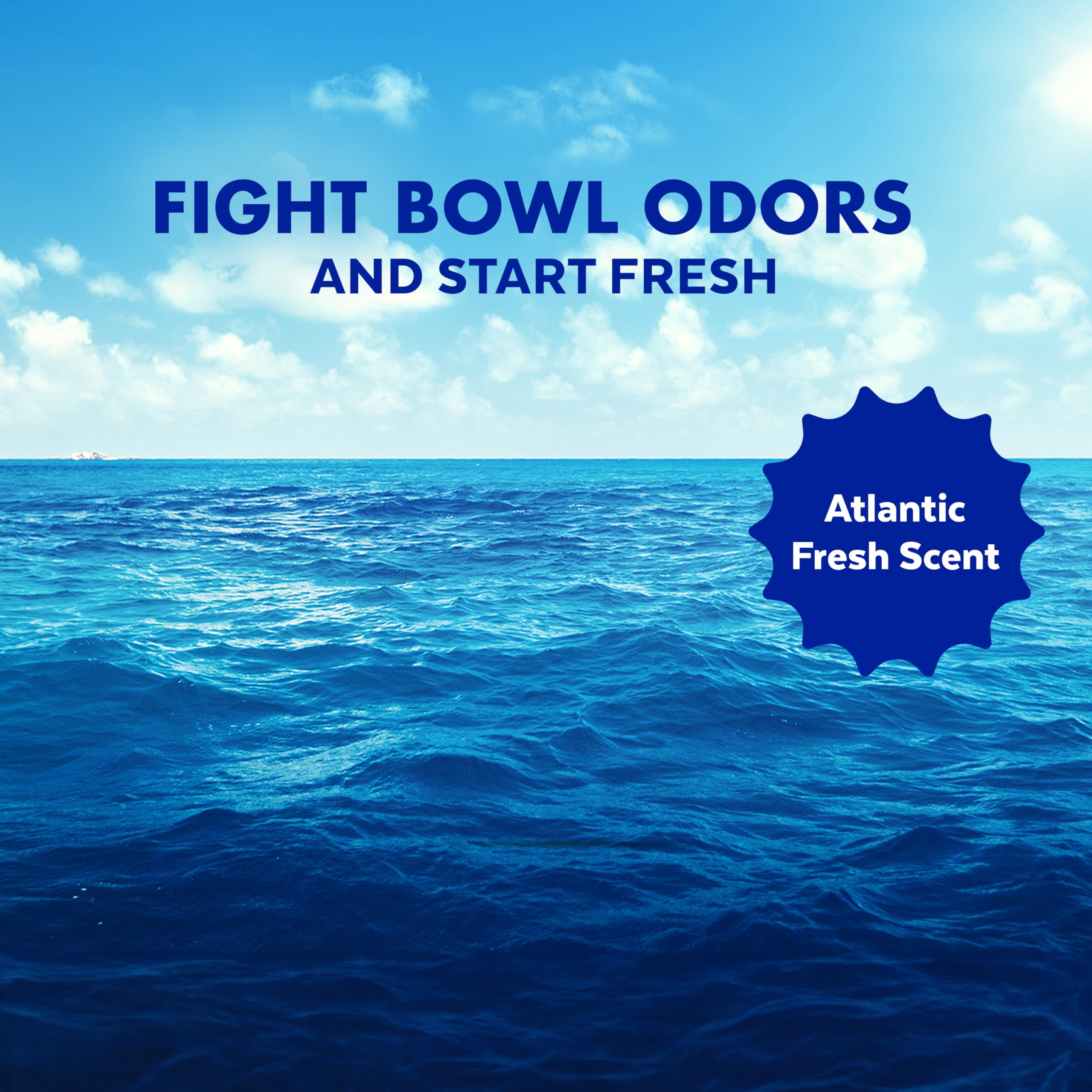 Lysol Toilet Bowl Cleaner Gel, For Cleaning and Disinfecting, Bleach Free, Ocean Fresh Scent, 24oz (Pack of 2)