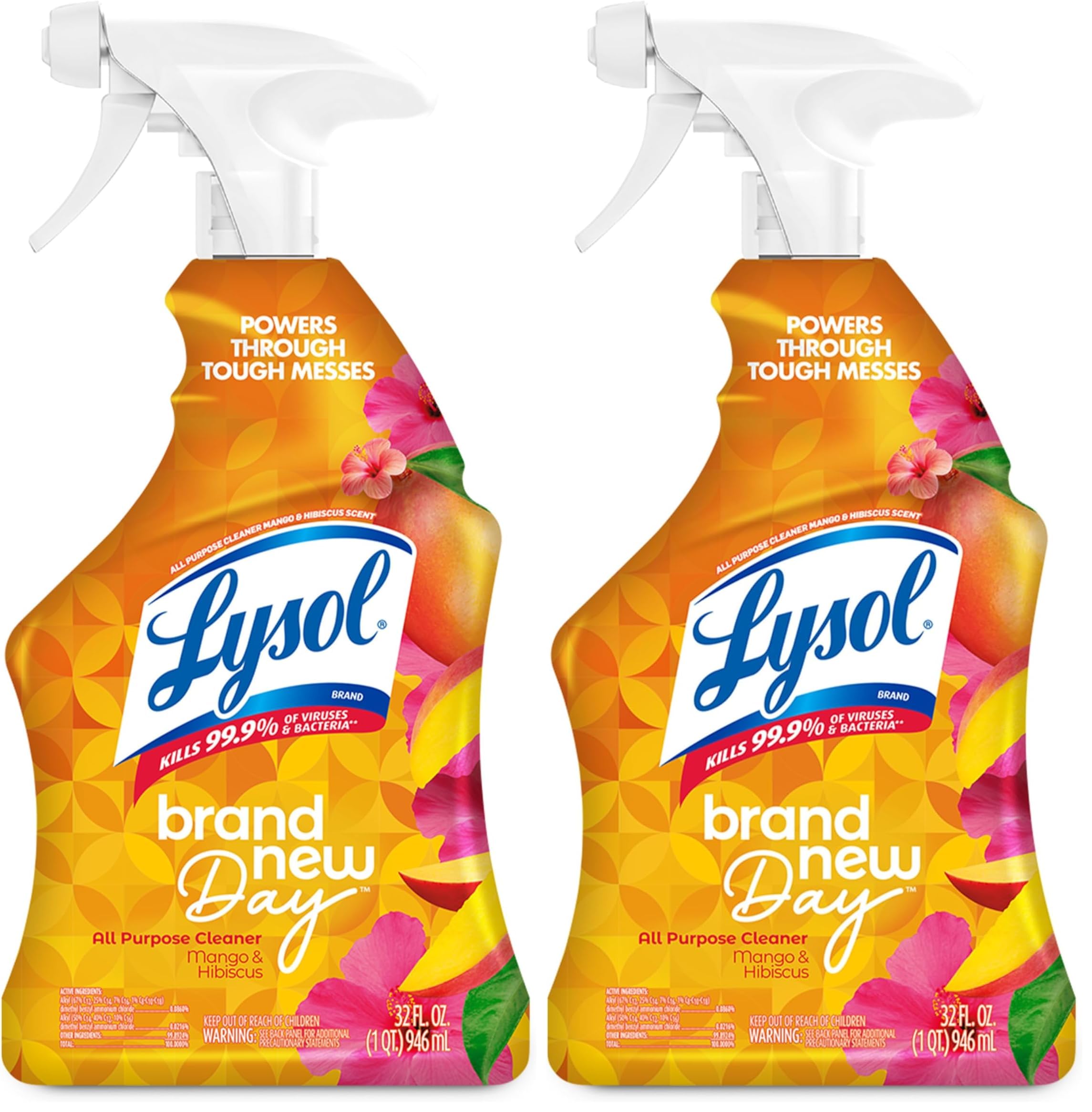 Lysol All Purpose Cleaner Spray, Multi-Purpose Disinfecting Spray, Kitchen & Bathroom Cleaner