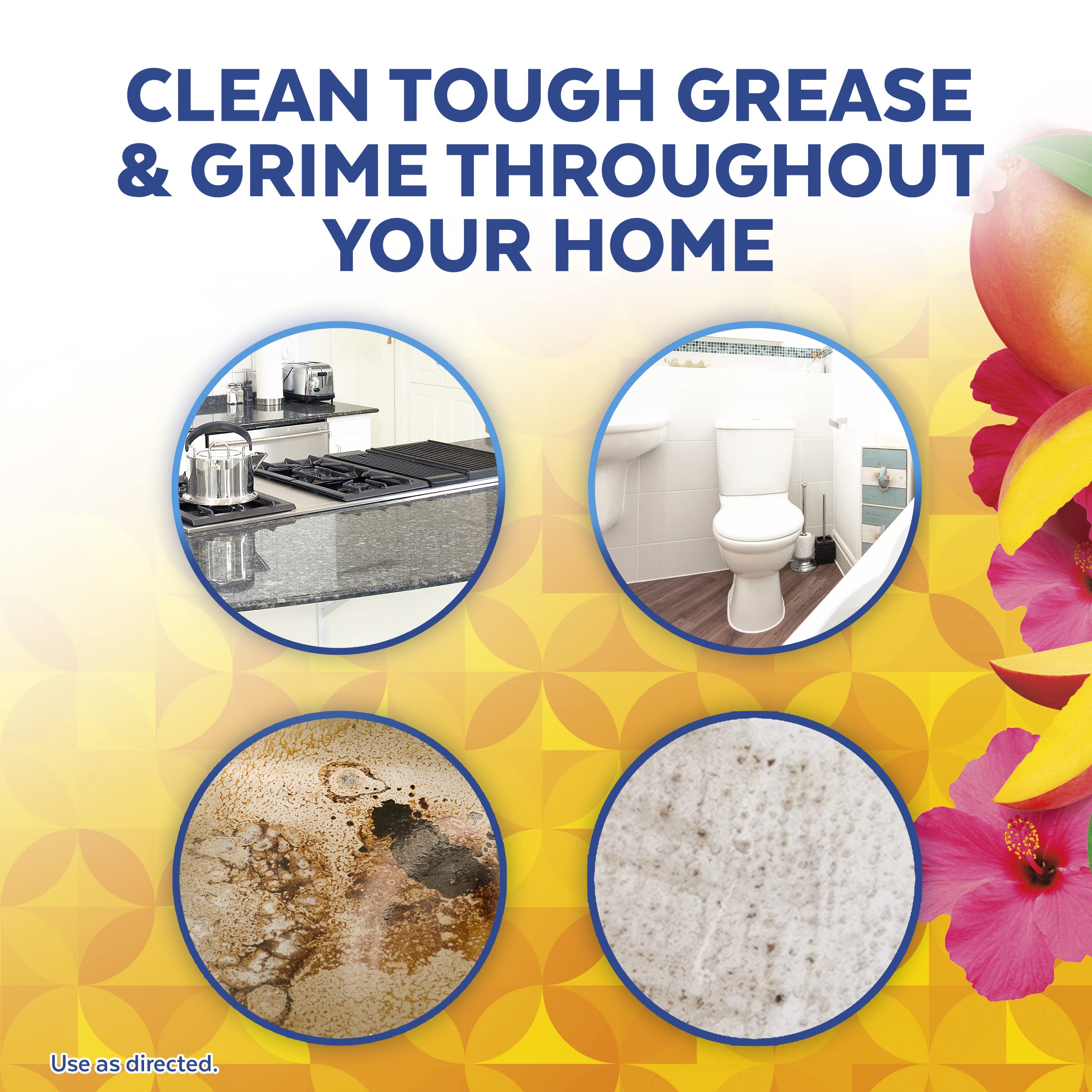 Lysol All Purpose Cleaner Spray, Multi-Purpose Disinfecting Spray, Kitchen & Bathroom Cleaner